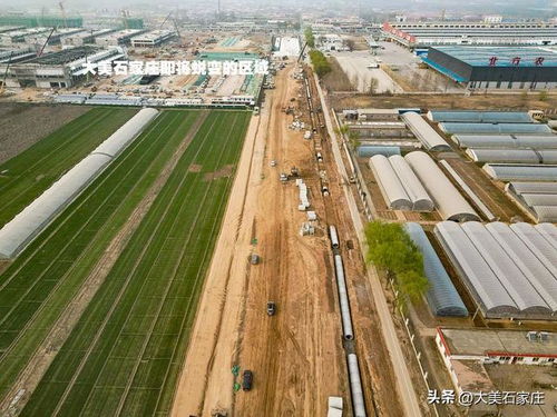 石家庄市国际农产品交易批发中心周边道路提升进度及中心建设进展