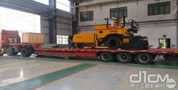 中交西筑LTD600轮式摊铺机助力山东道路建设，引领工程管理新标杆