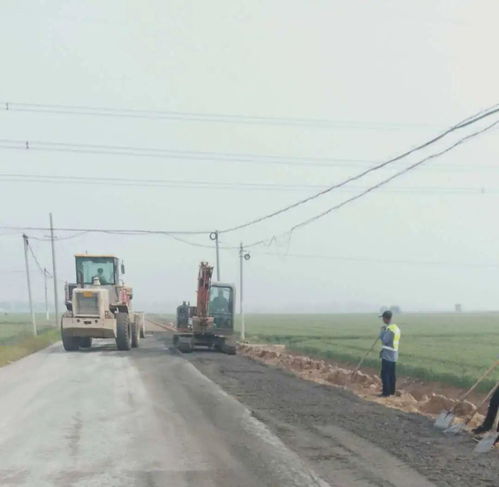 韩庙镇加速推进镇域道路建设，构建现代化交通网络